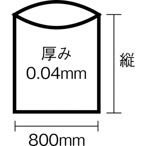 Sanipack N-73N 시리즈 70L 투명 10장 N-73-CL 1봉