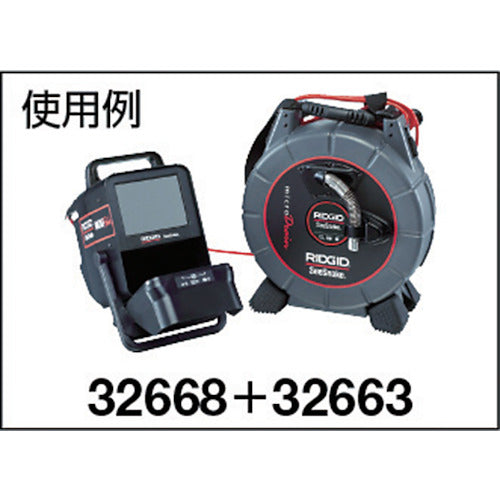 ＲＩＤＧＩＤ　マイクロドレインＤ３０リール　シースネイク用　32663　1 台