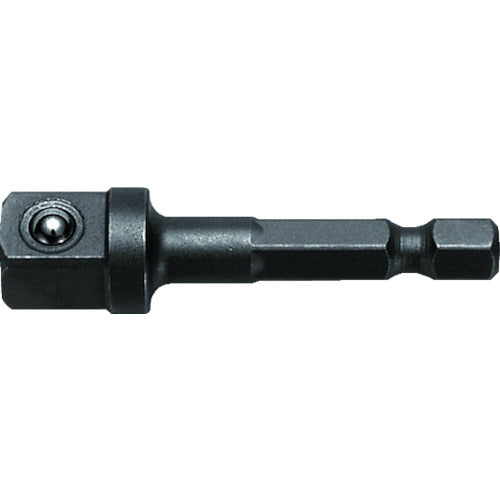 ナック　ドライバーアダプター６．３５ｘ対辺四角１２．７ｍｍｘ５０Ｌボール止付　3DA405NB　1 個