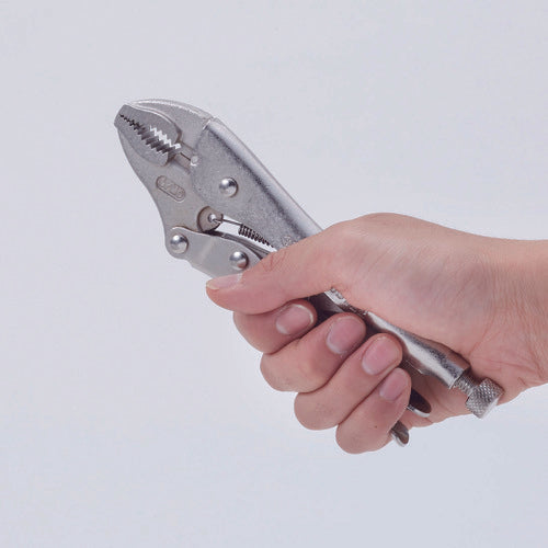 エビ　ネジアンギラス　バイスプライヤータイプ（カッター付）　１７５ｍｍ　VW175NA　1 丁