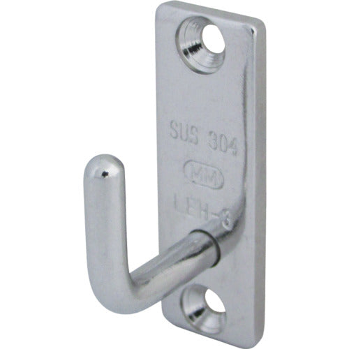 水本　吊金具（ビス止めタイプ）　ステンレス　ロングアイフック　３０ｍｍ×１２０ｍｍ　B-2194　1 個