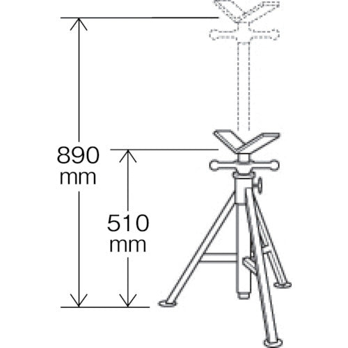 Ａｓａｄａ　ＨＤパイプジャックＬ　Ｖ　S780385　1 台