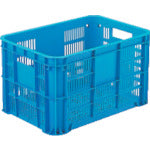 リス　ＭＢ型メッシュコンテナー　４９６４３６　ＭＢ−２０Ｆ　青　MB-20F　1 個