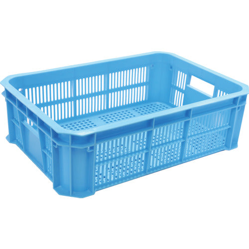 リス　ＭＢ型メッシュコンテナー　３６９８０８　ＭＢ−２１０Ｆ　黄　MB-210F　1 個