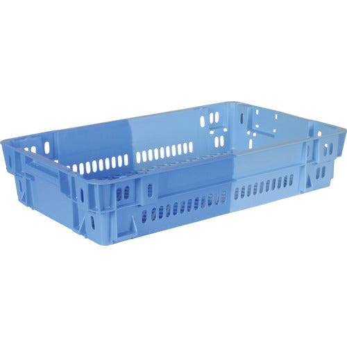 リス　ネスティング・スタッキングコンテナ　５０３４５５　ＮＦコンテナーＮＦ−Ｍ１９ＤＢ／Ｂ　NF-M19 DB/B　1 個