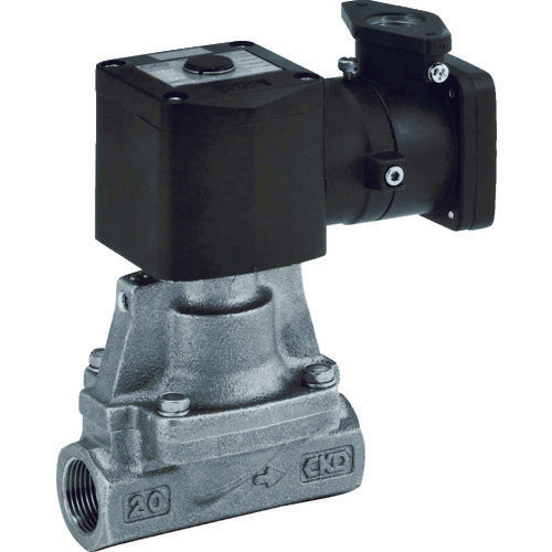 CKD 파일럿식 방폭형 2포트 밸브 AD 시리즈(증기용) AP11E2-15A-C4T-AC100V 1대