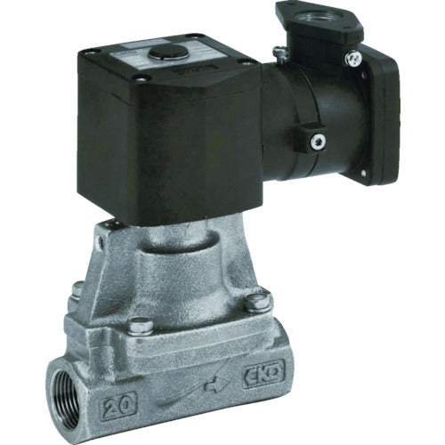 CKD Pilot-operated explosion-proof two-port valve AD series (for steam) AP11E2-25A-C4T-AC200V 1 unit