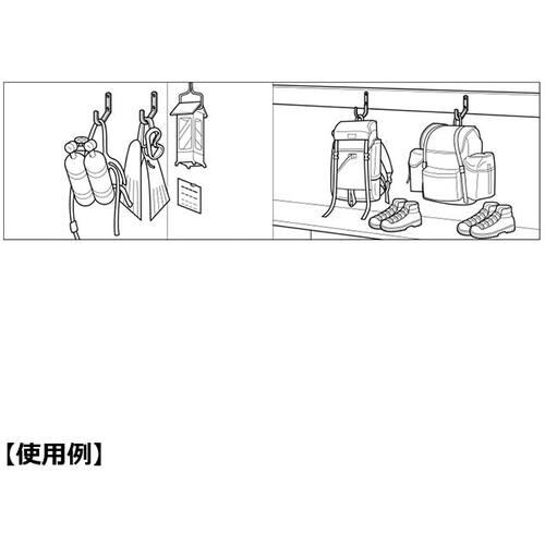 SUGATSUNE (110020044) JF80M 스테인리스 강 점보 후크 JF80M 1 개
