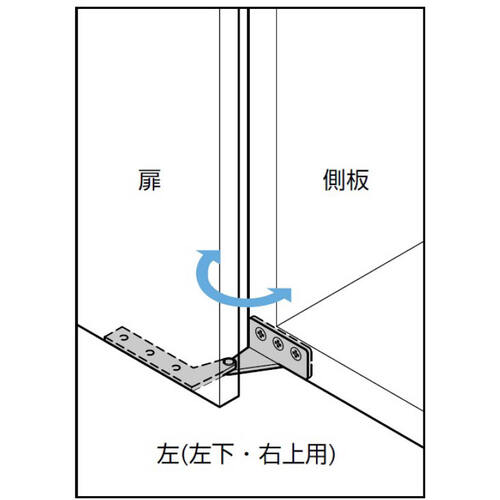 ＳＵＧＡＴＳＵＮＥ　（１７００９９１９０）ＰＬ−６５Ｒステンレス鋼製ＰＬヒンジ　PL-65R　1 個