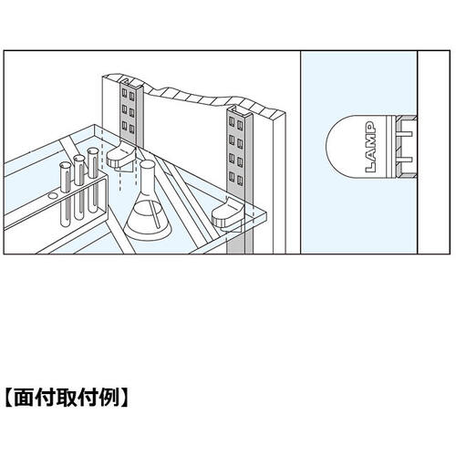 SUGATSUNE (120030912) SPHL-1820 스테인레스 스틸 선반 SPHL-1820 1 개