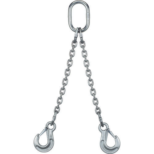 상인 SUS제 체인 슬링 2개 매달아 슬링 훅 타입 0.6t 2-AWI-HSWI-5 1대