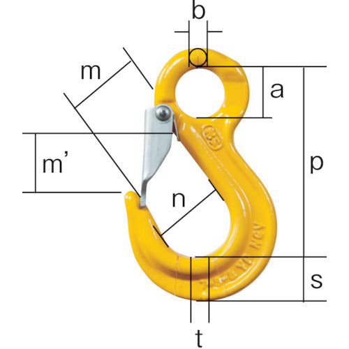 ZOJIRUSHI sling hook 1.0t (YP-06) YP-06 1 piece