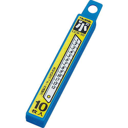 タジマ　カッター替刃　小（Ａ型カッター用替刃）１０枚入　LB-30P　1 PK