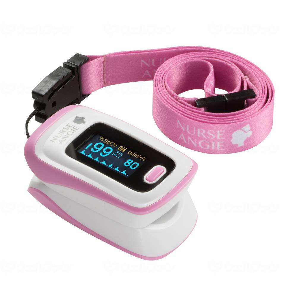 カスタム酸素飽和度ﾒｰﾀ ﾊﾟﾋﾟｯとﾊﾟﾙｽｵｷｼﾒｰﾀ ﾊﾟｰﾙﾋﾟﾝｸ