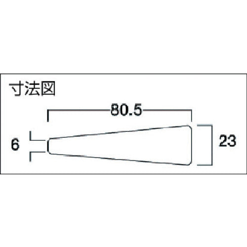 タジマ　サンダーＳＡ−２０型替刃荒目　SAB-20A　1 枚