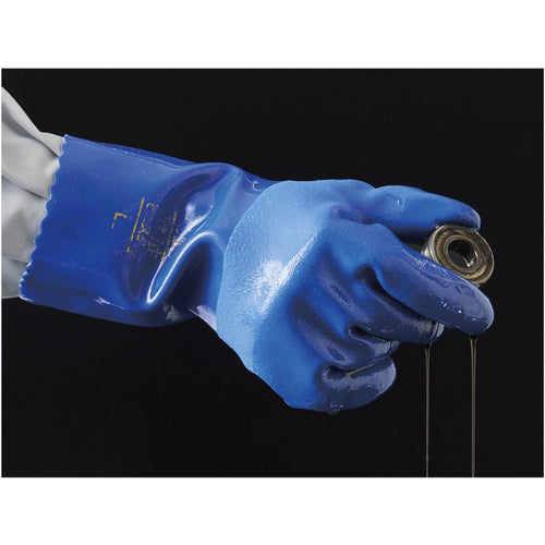 Vinyl Chloride Gloves, Oil-Resistant Vinyl Star LL 655-2L, 1 Pair