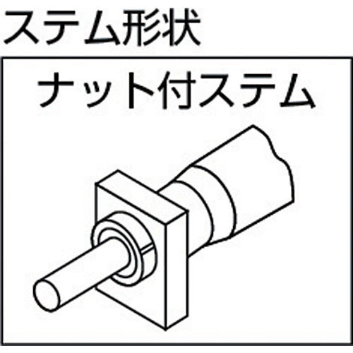 ＳＫ　マイクロメータヘッド　測定範囲０〜６．５ｍｍ　ナット付ステム　先端球面　1011-350M　1 台