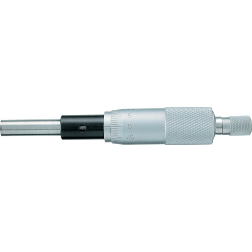 SK Micrometer Head, Measuring range 0-25mm, Straight stem/with constant pressure device, Flat tip, 1603-000, 1 unit
