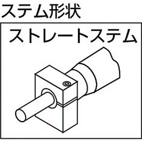 ＳＫ　マイクロメータヘッド　測定範囲０〜１５ｍｍ　ストレートステム・クランプ付　先端球面　1719-050　1 台