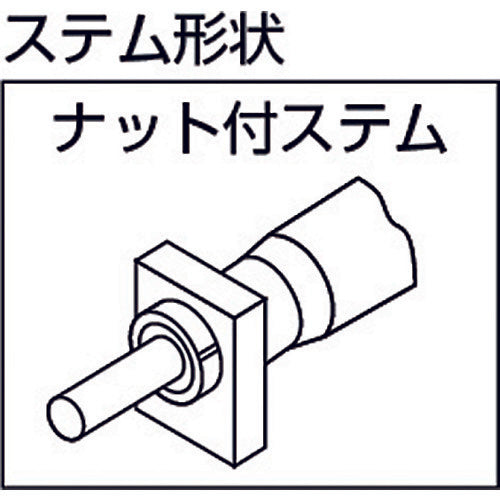 ＳＫ　マイクロメータヘッド　測定範囲０〜２５ｍｍ　ナット付ステム／定圧装置付　先端球面　1813-300　1 台