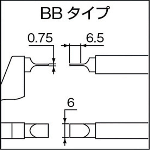 ＳＫ　直進式ブレードマイクロメーター　ＢＢタイプ　測定範囲０〜２５ｍｍ　MC201-25BB　1 台