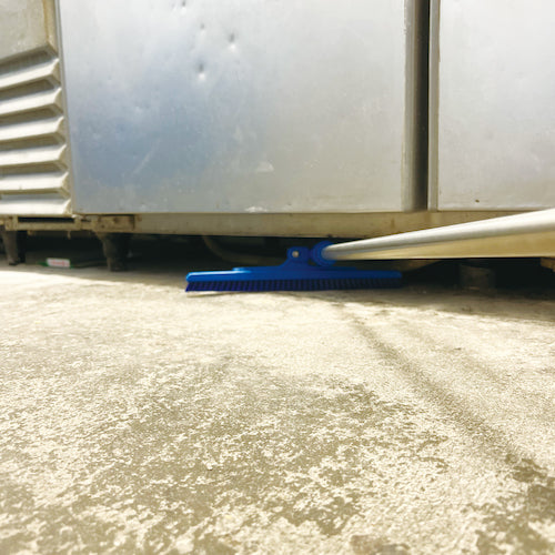 BURRTEC Barcute Plus Under Machine Cleaning Brush, White, 1, Hard, 63114001, 1 pc