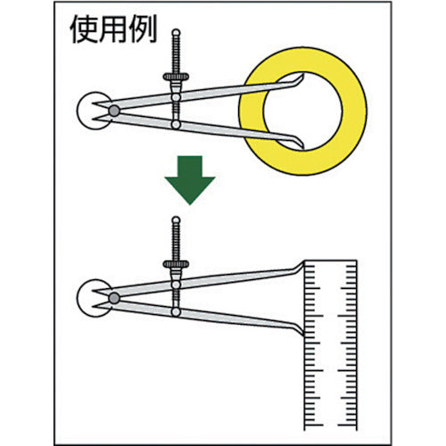 ＳＫ　スプリング付穴パス　１５０ｍｍ　SI-150　1 本