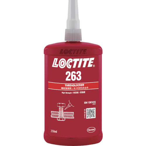 Loctite Thread Locking Adhesive 263 High Strength 250ml 263-250 1 bottle