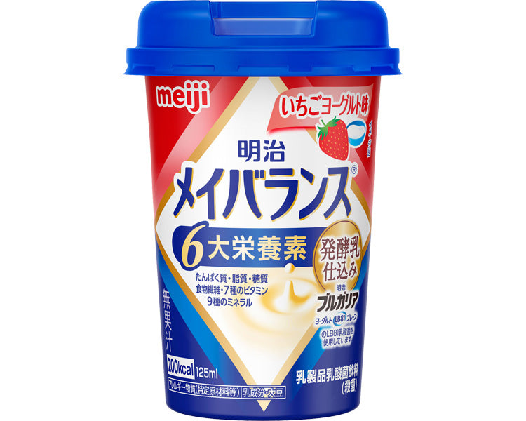 메이지 메이 밸런스 Mini컵 딸기 요구르트 맛 / 1415458 125mL 1개