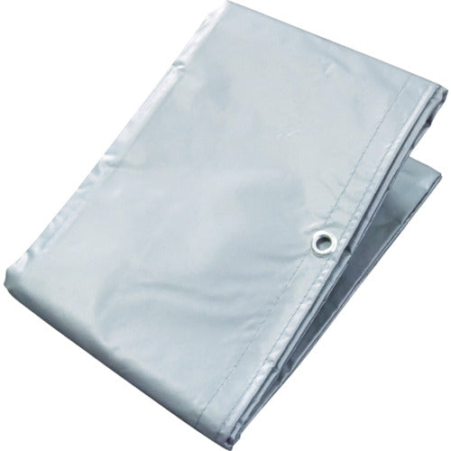 하기와라 타피 타포린 트럭 시트 1호 경트랙 실버/오렌지 1.8m×2.1m TPS-01 1장