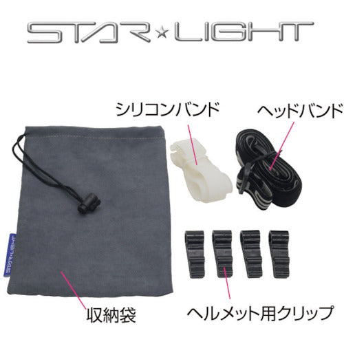 STARLIGHT Battery-powered 400 lumen headlamp SK-HL400ZD-MS 1 piece