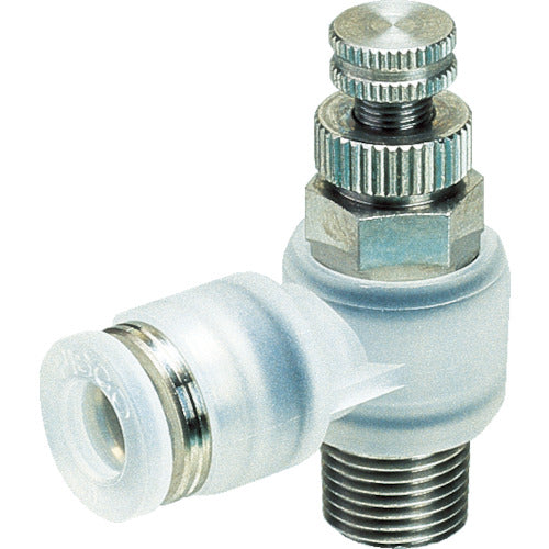 PISCO Throttle Valve Elbow PP Type PJNC8-02 1 pc