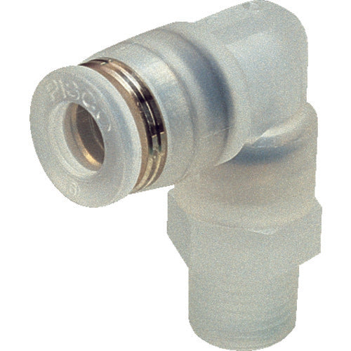 PISCO 튜브 피팅 엘보 PP 타입 튜브 4나사 R1/8 PPL4-01 1개