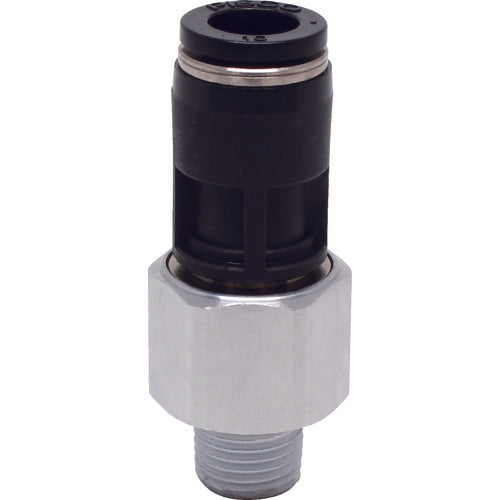 PISC 로터리 조인트 스트레이트 튜브 10 나사 R1/4 RC10-02 1개