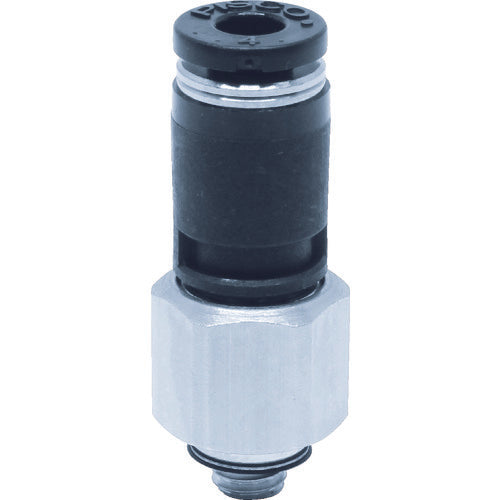 PISC 로터리 조인트 스트레이트 튜브 4 나사 M5X08 RC4-M5 1개