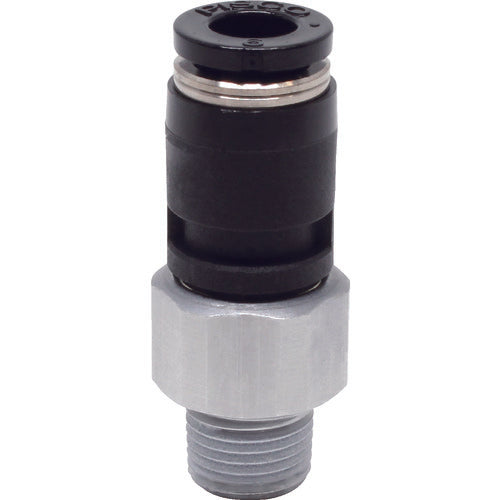 PISC 로터리 조인트 스트레이트 튜브 6 나사 R1/8 RC6-01 1개