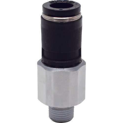 PISCO 로터리 조인트 스트레이트 튜브 8나사 R1/8 RC8-01 1개