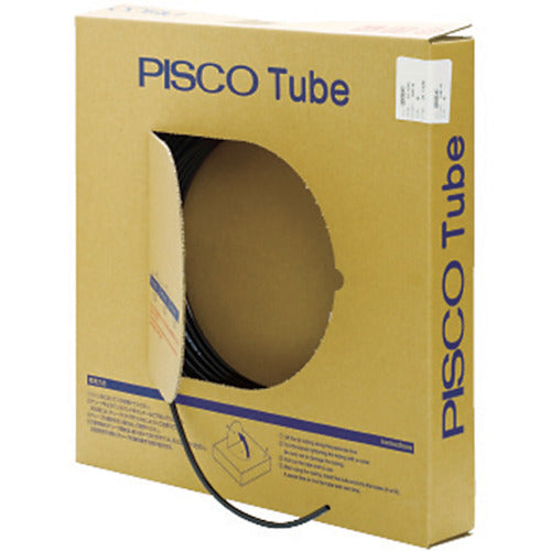ＰＩＳＣＯ　ウレタンチューブ　黒　１２Ｘ８．０　２０Ｍ　UB1280-20-B　1 巻
