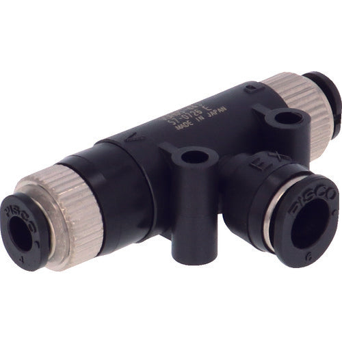 PISCO Vacuum Generator, Pipe Union Straight, Centralized Exhaust, VUH05-44J, 1 pc