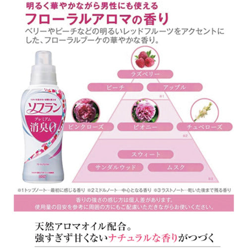 ライオン　ソフランプレミアム消臭　フローラルアロマの香り４Ｌ　JNCFPG4　1 本