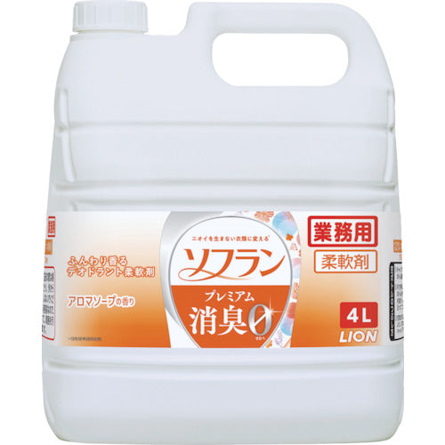 ライオン　ソフランプレミアム消臭　アロマソープの香り４Ｌ　JNCFSG4　1 本