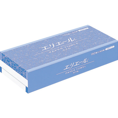 엘리에르 종이 타월 더블 150조 300장 대형 703166 1 CS