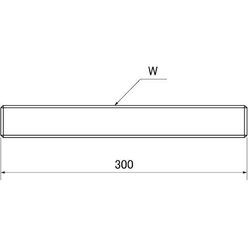 SUNCO ECO-BS 치수 절삭 W5/8X300 (1개입) C1-01-00C2-8050-0000-00 1개