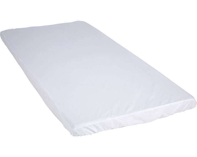 T/C Broad Fitted Sheet / 100-69 White Width 83cm 1 sheet
