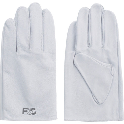 Fuji Glove Pig Leather Gloves Pig Crest F-808 White L 5808 1 pair