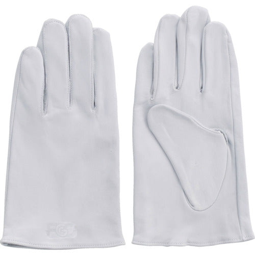 Fuji Gloves Genuine Cow Leather Gloves F-801 White LL 5848 1 Twin