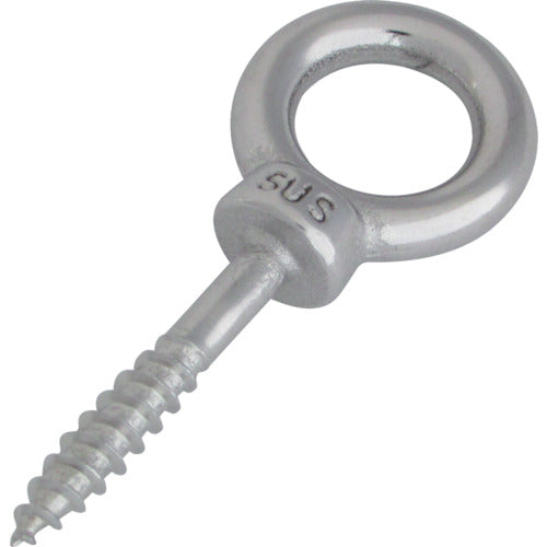 水本　ステンレス　アイスクリュー　内径１０ｍｍ　使用荷重０．２０ｋＮ　B-1140　1 個