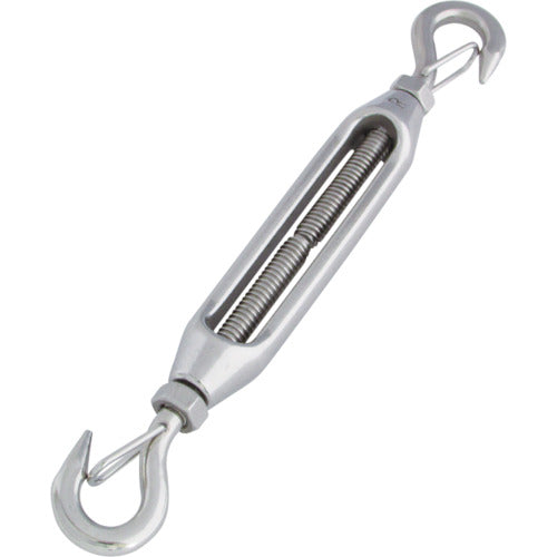 水本　ステンレス　枠式ターンバックル外れ止め付（フック＆フック）　２分　B-1352　1 個