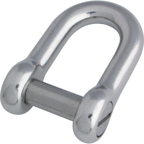 水本　ステンレス　ネジ止め沈みシャックル　長さ３６ｍｍ　内幅１８ｍｍ　B-1485　1 個