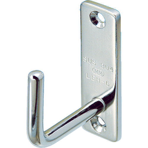 水本　吊金具（ビス止めタイプ）　ステンレス　ロングアイフック　９ｍｍ×２７ｍｍ　B-2193　1 個